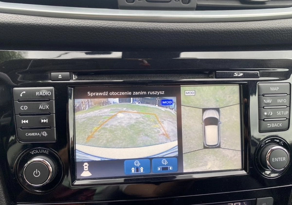 Nissan Qashqai cena 71500 przebieg: 164700, rok produkcji 2018 z Trzebnica małe 191